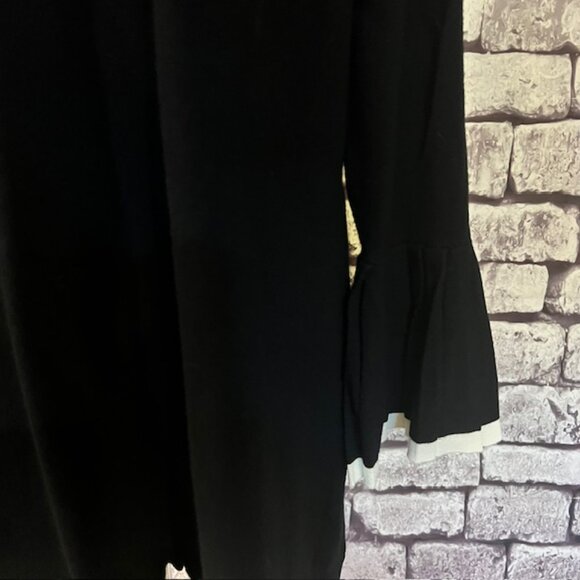 Charter Club Black & White No Close Cardigan Sweater Size 1X - Picture 7 of 9